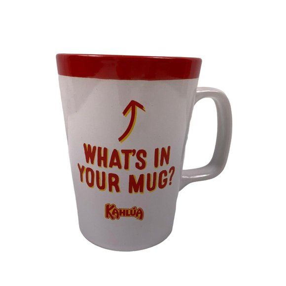 Kahlua Coffee Mug Cup What's in Your Mug? Arrow - Picture 2 of 12